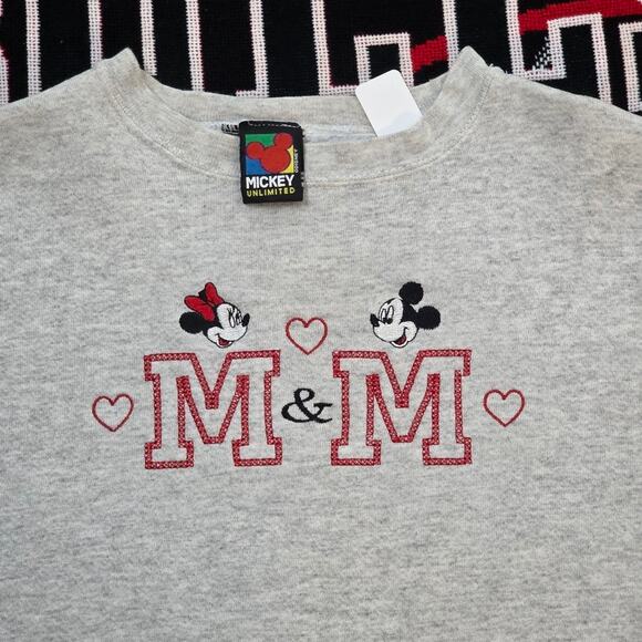 Vintage Mickey and Minnie Lovers Crewneck - Picture 2 of 6